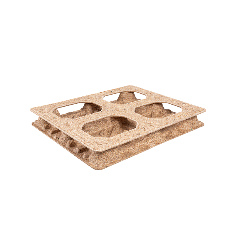 Palette unilatérale de double-couche à neuf pieds à haute résistance JS-1200×1000×140