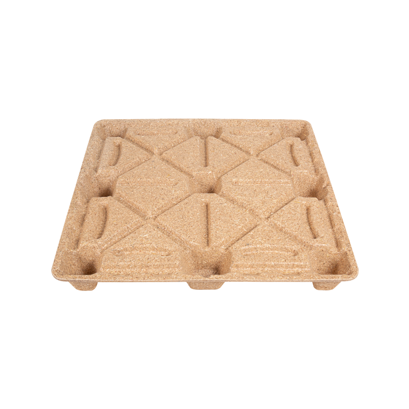 Palette légère logistique J-1100×1100×130 à neuf pieds