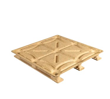 Palettes en bois moulé sans fumigation : un nouveau choix logistique vert